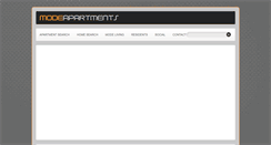 Desktop Screenshot of modeapts.com
